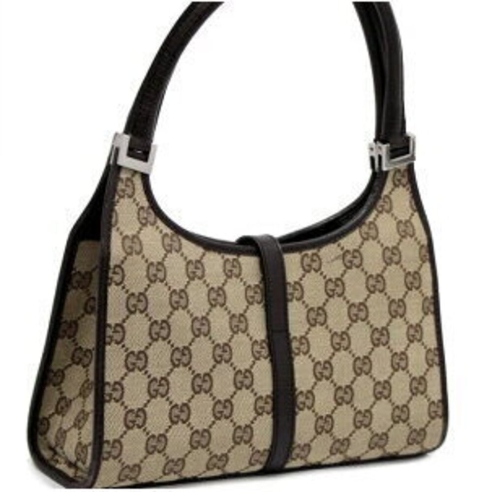 Gucci Jackie handbag brown GG - Picture 2 of 6